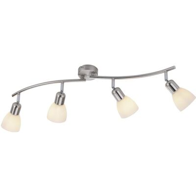 LEUCHTEN DIREKT LEUCHTENDIREKT KARO Acier 3x E14 Verre - Lumière Plafond et Murale - Publicité LEUCHTEN DIREKT LEUCHTENDIREKT KARO Acier 3x E14 Verre - Lumière Plafond et Murale - Publicité