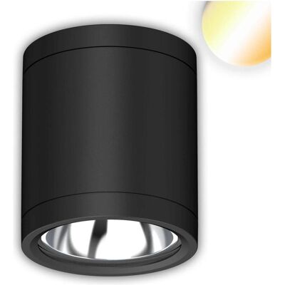 Plafonnier LED Noir ISOLED avec ColorSwitch - 10W, IP65, Dimmable - Publicité Plafonnier LED Noir ISOLED avec ColorSwitch - 10W, IP65, Dimmable - Publicité