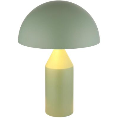 GLOBO LIGHTING ATOMA Lampe de Table en Métal - 2 Flammes, 28cm, Vert - Publicité GLOBO LIGHTING ATOMA Lampe de Table en Métal - 2 Flammes, 28cm, Vert - Publicité