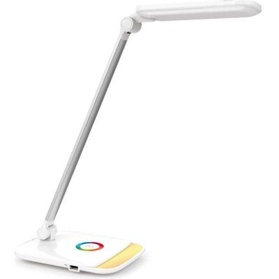 Lampe de Bureau LED Platinet PDLQ60 - Veilleuse & Chargeur USB - Publicité Lampe de Bureau LED Platinet PDLQ60 - Veilleuse & Chargeur USB - Publicité
