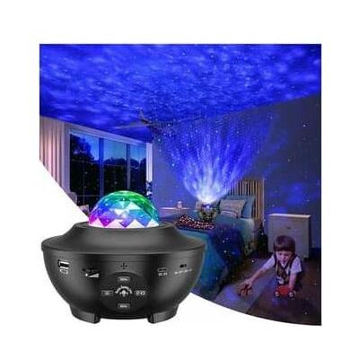 Vitu Galaxy Lampe de Nuit - Projecteur Étoiles Bluetooth - Publicité Vitu Galaxy Lampe de Nuit - Projecteur Étoiles Bluetooth - Publicité