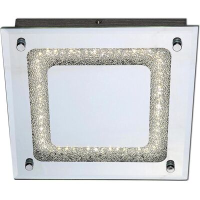 Plafonnier LED NÄVE Thun Chrome - Applique de plafond - Publicité Plafonnier LED NÄVE Thun Chrome - Applique de plafond - Publicité