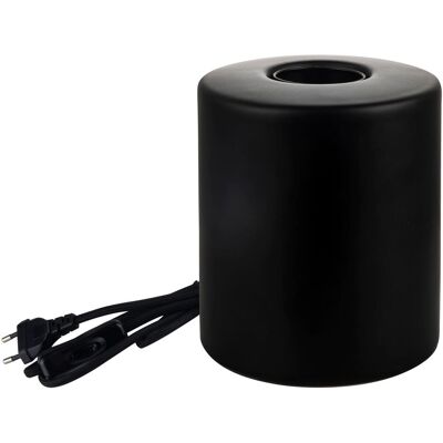 Luxula LX-100187 - Lampe de table noire moderne - E27 - Publicité Luxula LX-100187 - Lampe de table noire moderne - E27 - Publicité