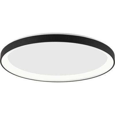 Lustre de plafond Nova Luce PERTINO - Plafonnier, Noir, 30W, Blanc Chaud - Publicité Lustre de plafond Nova Luce PERTINO - Plafonnier, Noir, 30W, Blanc Chaud - Publicité