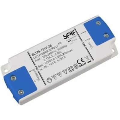 Dotlux 6355-12 - 12V DC - 20W - IP20 - Alimentation - Publicité Dotlux 6355-12 - 12V DC - 20W - IP20 - Alimentation - Publicité