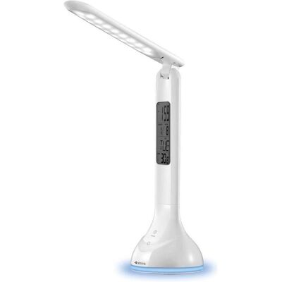 Lampe de Bureau LED Avide avec Calendrier et Éclairage d'Ambiance - Publicité Lampe de Bureau LED Avide avec Calendrier et Éclairage d'Ambiance - Publicité