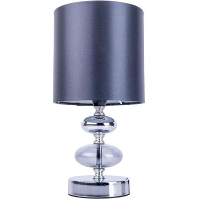 Lampe de Table Näve Mali - Textile Noir, 28.5cm, E14 - Publicité Lampe de Table Näve Mali - Textile Noir, 28.5cm, E14 - Publicité