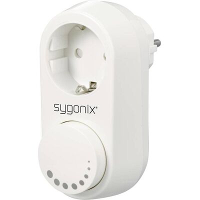 Sygonix SY-4928906 Adaptateur de gradateur blanc - Compatible Google Alexa - Publicité Sygonix SY-4928906 Adaptateur de gradateur blanc - Compatible Google Alexa - Publicité