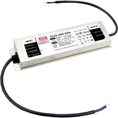 MeanWell, Éclairage : accessoires, MEAN WELL ELG-240-36AB-3Y, 240 W, IP20, 100 - 305 V, 36 V, 71 mm, 244 mm - Publicité MeanWell, Éclairage : accessoires, MEAN WELL ELG-240-36AB-3Y, 240 W, IP20, 100 - 305 V, 36 V, 71 mm, 244 mm - Publicité