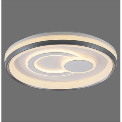 Plafonnier LED JUST LIGHT MINELLI - 50cm, Dimmable, Blanc chaud - Publicité Plafonnier LED JUST LIGHT MINELLI - 50cm, Dimmable, Blanc chaud - Publicité