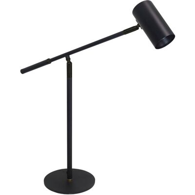 ENOVALITE Modèle 700140 - Lampe de bureau noire en aluminium réglable - Publicité ENOVALITE Modèle 700140 - Lampe de bureau noire en aluminium réglable - Publicité