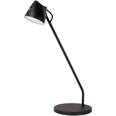 Lampe de Table Noire Milne de Lucide - LED Dimmable - Publicité Lampe de Table Noire Milne de Lucide - LED Dimmable - Publicité
