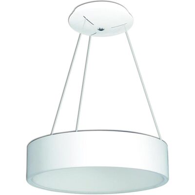 Suspension Blanche Nave - Ajustable, Dimmable, 2400lm - Publicité Suspension Blanche Nave - Ajustable, Dimmable, 2400lm - Publicité