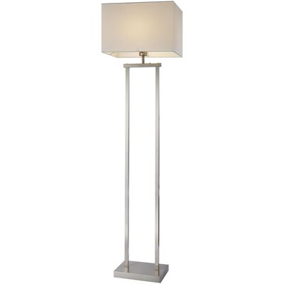 Modèle Globo Lighting - Lampe sur pied argentée - Publicité Modèle Globo Lighting - Lampe sur pied argentée - Publicité