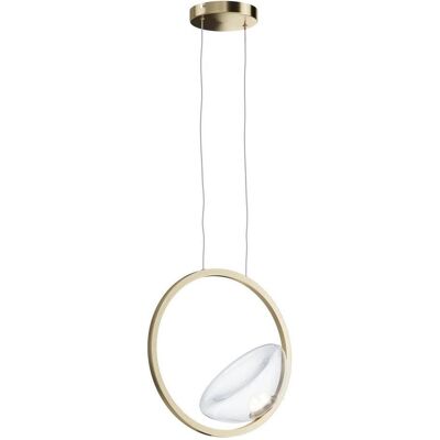 Lunare en laiton de Maytoni - Suspension LED pour plafond - Publicité Lunare en laiton de Maytoni - Suspension LED pour plafond - Publicité