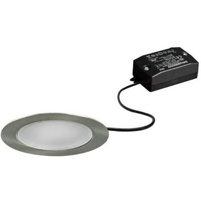 Kit de Spots LED encastrables Brumberg - Nickel - 3000K - 260lm - IP20 - Publicité Kit de Spots LED encastrables Brumberg - Nickel - 3000K - 260lm - IP20 - Publicité