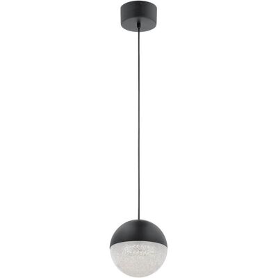 Suspension LED noir mat Moonlit de Kichler - Lampe sphérique - Publicité Suspension LED noir mat Moonlit de Kichler - Lampe sphérique - Publicité