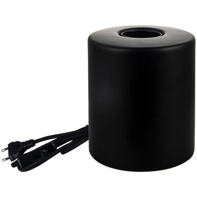Luxula LX-100187 - Lampe de table noire moderne - E27 - Publicité Luxula LX-100187 - Lampe de table noire moderne - E27 - Publicité