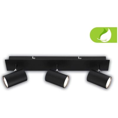 Briloner Éclairage encastré - 3 LED, Noir, 450mm - Publicité Briloner Éclairage encastré - 3 LED, Noir, 450mm - Publicité