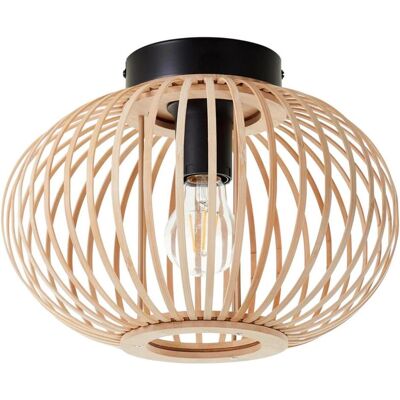 BRILLIANT Enca Lampe de Plafond en Bambou Naturel - Éclairage Suspendu - Publicité BRILLIANT Enca Lampe de Plafond en Bambou Naturel - Éclairage Suspendu - Publicité