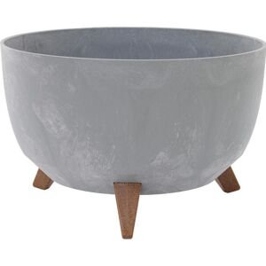 Siena Garden, Pot de fleurs, Pflanzgefässe OSLO STONE grau Betonoptik, 40 x 20,5 cm Kunststoff/Holzfasern auf Füssen mit Einsatz (40 x 25 cm) - Publicité Siena Garden, Pot de fleurs, Pflanzgefässe OSLO STONE grau Betonoptik, 40 x 20,5 cm Kunststoff/Holzfasern auf Füssen mit Einsatz (40 x 25 cm) - Publicité