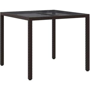 vidaXL, Table de jardin + table de balcon, Garten-Tische (90 x 90 x 75 cm) - Publicité vidaXL, Table de jardin + table de balcon, Garten-Tische (90 x 90 x 75 cm) - Publicité