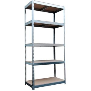 Metalkas, Étagères de stockage, Rangement 180x90x40cm roulé 5 étagères 200kg (STABIL200) - Publicité Metalkas, Étagères de stockage, Rangement 180x90x40cm roulé 5 étagères 200kg (STABIL200) - Publicité