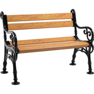 Blome, Banc de jardin, 2er-Bank Linderhof 115 cm Holzoptik Vollkunststoff - Publicité Blome, Banc de jardin, 2er-Bank Linderhof 115 cm Holzoptik Vollkunststoff - Publicité