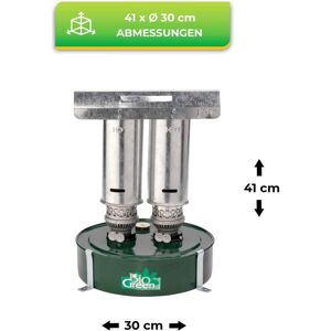 BIOGREEN - Warmax-Power 5 - Vert - Chauffe-paraffine - Publicité BIOGREEN - Warmax-Power 5 - Vert - Chauffe-paraffine - Publicité