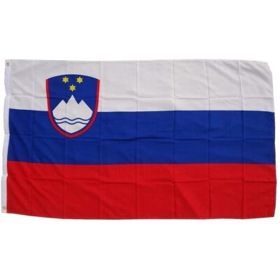 trends4cents, Drapeau, Drapeau Slovénie 90 x 150 cm Drapeau avec 2 oeillets 100g/m² poids du tissu Hisseflag (90 x 150 cm) - Publicité trends4cents, Drapeau, Drapeau Slovénie 90 x 150 cm Drapeau avec 2 oeillets 100g/m² poids du tissu Hisseflag (90 x 150 cm) - Publicité