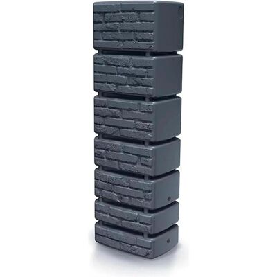 Prosperplast, Récupérateurs d'eau de pluie + réservoirs enterrés, Réservoir d'eau de pluie Tower Brick - anthracite IDTB350-S433 (350 l) - Publicité Prosperplast, Récupérateurs d'eau de pluie + réservoirs enterrés, Réservoir d'eau de pluie Tower Brick - anthracite IDTB350-S433 (350 l) - Publicité