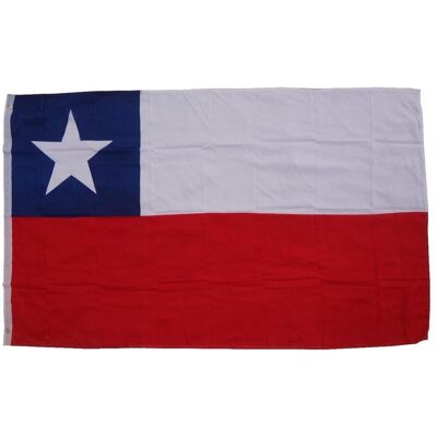 trends4cents, Drapeau, Drapeau Chili 90 x 150 cm Drapeau avec 2 oeillets 100g/m² poids du tissu Hisseflag pour mât (90 x 150 cm) - Publicité trends4cents, Drapeau, Drapeau Chili 90 x 150 cm Drapeau avec 2 oeillets 100g/m² poids du tissu Hisseflag pour mât (90 x 150 cm) - Publicité