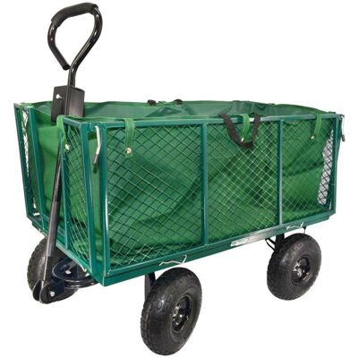 Awtools, Chariot de transport, Wózek Ogrodowy Transportowy Wysoki Z Pokrowcem 300kg (300 kg) - Publicité Awtools, Chariot de transport, Wózek Ogrodowy Transportowy Wysoki Z Pokrowcem 300kg (300 kg) - Publicité