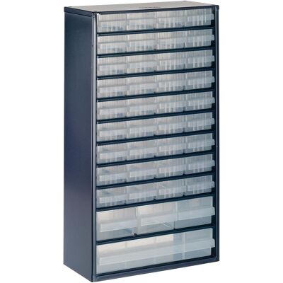 Raaco, Armoire pour atelier, Magazine de l'acier (30.60 cm, 55.20 cm) - Publicité Raaco, Armoire pour atelier, Magazine de l'acier (30.60 cm, 55.20 cm) - Publicité