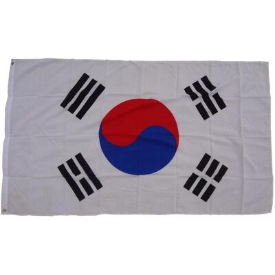 trends4cents, Drapeau, Drapeau Corée du Sud 90 x 150 cm Drapeau avec 2 oeillets 100g/m² poids du tissu Hissflag (90 x 150 cm) - Publicité trends4cents, Drapeau, Drapeau Corée du Sud 90 x 150 cm Drapeau avec 2 oeillets 100g/m² poids du tissu Hissflag (90 x 150 cm) - Publicité