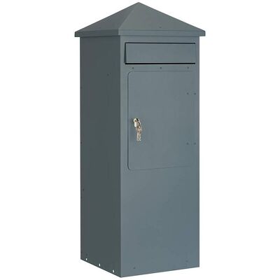 SafePost, Boîte aux lettres, 110PZ Briefkasten mit Profilzylinder anth - Publicité SafePost, Boîte aux lettres, 110PZ Briefkasten mit Profilzylinder anth - Publicité