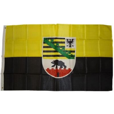 trends4cents, Drapeau, Drapeau Sachsen-Anhalt 250 x 150 cm Drapeau avec 3 oeillets 100g/m² poids du tissu Hissflagge (250 x 150 cm) - Publicité trends4cents, Drapeau, Drapeau Sachsen-Anhalt 250 x 150 cm Drapeau avec 3 oeillets 100g/m² poids du tissu Hissflagge (250 x 150 cm) - Publicité