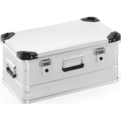 HP Autozubehör, Réservoir de stockage, Boîte en aluminium L582xl385xH275mm 47 l avec fermeture à clapet et coins de gerbage - Publicité HP Autozubehör, Réservoir de stockage, Boîte en aluminium L582xl385xH275mm 47 l avec fermeture à clapet et coins de gerbage - Publicité