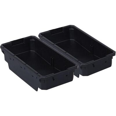 Makita, Rangement d’outils : accessoires, Zubehör T-92184 Niedrige Einsatzkästen Satz 2 Stück M Maktrak - Publicité Makita, Rangement d’outils : accessoires, Zubehör T-92184 Niedrige Einsatzkästen Satz 2 Stück M Maktrak - Publicité
