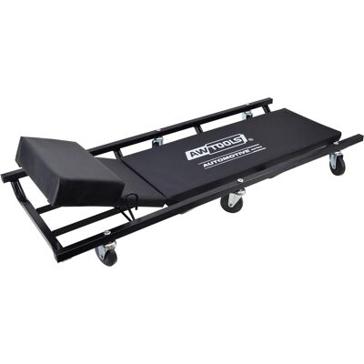 Awtools, Equipement de garage, Lit d'atelier rembourré avec appui-tête réglable sur 3 positions - Publicité Awtools, Equipement de garage, Lit d'atelier rembourré avec appui-tête réglable sur 3 positions - Publicité