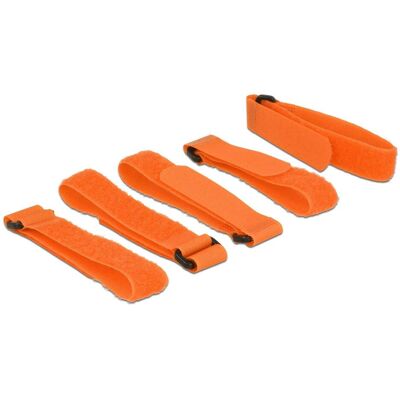 Delock, Collier de serrage, fermeture velcro (Serre-câbles velcro, 300 mm, 5 pcs) - Publicité Delock, Collier de serrage, fermeture velcro (Serre-câbles velcro, 300 mm, 5 pcs) - Publicité