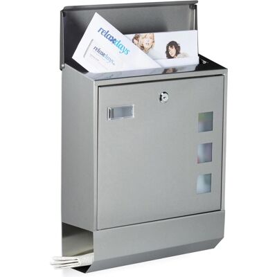 Relaxdays, Boîte aux lettres, Boîte aux lettres (12.50 x 35 x 42 cm) - Publicité Relaxdays, Boîte aux lettres, Boîte aux lettres (12.50 x 35 x 42 cm) - Publicité