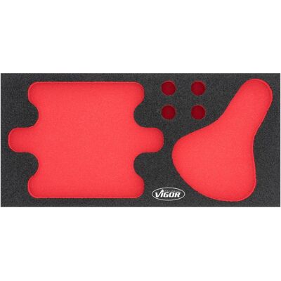 Vigor, Rangement d’outils : accessoires, Insert Vide Tirer Moyeu De Roue/Roulement De Roue - Publicité Vigor, Rangement d’outils : accessoires, Insert Vide Tirer Moyeu De Roue/Roulement De Roue - Publicité
