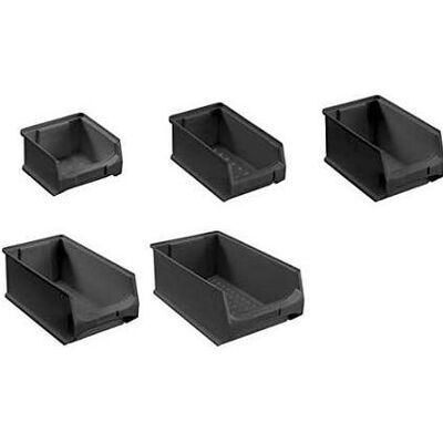 Allit, Réservoir de stockage, Bac à bec ProfiPlus GripBox 3, ESD, noir - Publicité Allit, Réservoir de stockage, Bac à bec ProfiPlus GripBox 3, ESD, noir - Publicité