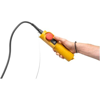 Stier, Système de manutention, Palan de traction à câble électrique, capacité de charge 250kg, puissance 500W - Publicité Stier, Système de manutention, Palan de traction à câble électrique, capacité de charge 250kg, puissance 500W - Publicité