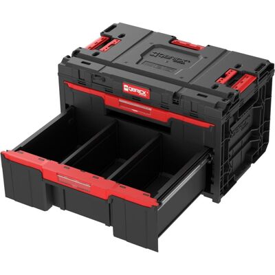 Qbrick - System ONE Drawer 2 Plus - 587x380x340 - 29L - Boîte à outils - Publicité Qbrick - System ONE Drawer 2 Plus - 587x380x340 - 29L - Boîte à outils - Publicité