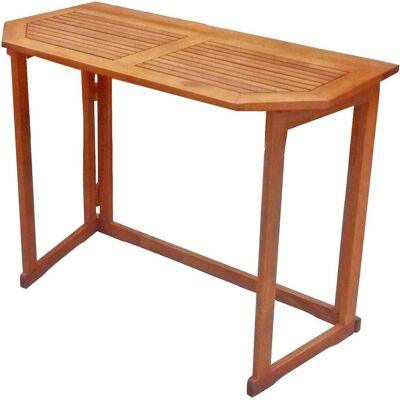 Garden Pleasure, Table de jardin + table de balcon, Santa Fe (100 x 50 x 75 cm) - Publicité Garden Pleasure, Table de jardin + table de balcon, Santa Fe (100 x 50 x 75 cm) - Publicité