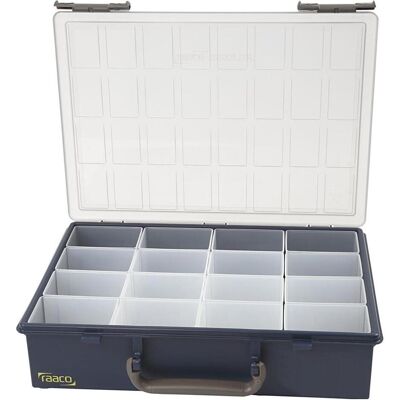 Raaco, Rangement avec compartiments, Storage Box - Publicité Raaco, Rangement avec compartiments, Storage Box - Publicité