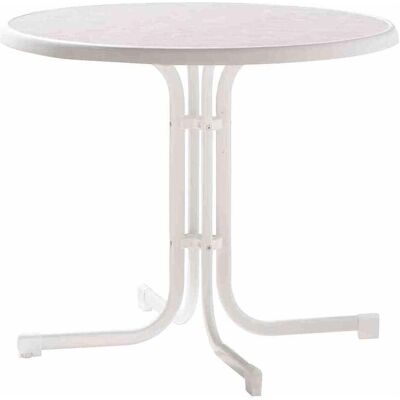 Table de jardin blanche SIEGER - 86x86x72cm, pliable, Allemagne - Publicité Table de jardin blanche SIEGER - 86x86x72cm, pliable, Allemagne - Publicité