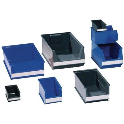 Lockweiler, Réservoir de stockage, Bac à bec L500/450xl310xH200mm PE régénéré gris - Publicité Lockweiler, Réservoir de stockage, Bac à bec L500/450xl310xH200mm PE régénéré gris - Publicité